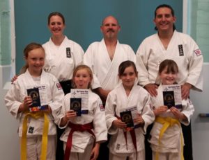Junior students with their new belts!